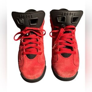 AIR JORDAN RED SHOES